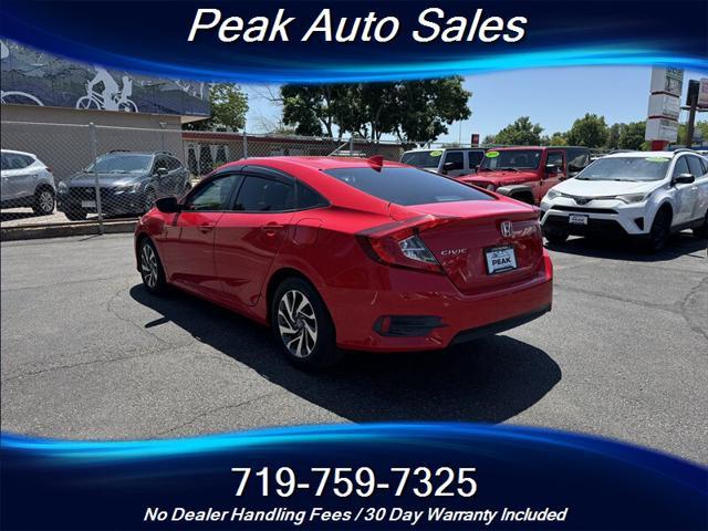 used 2018 Honda Civic car, priced at $17,297