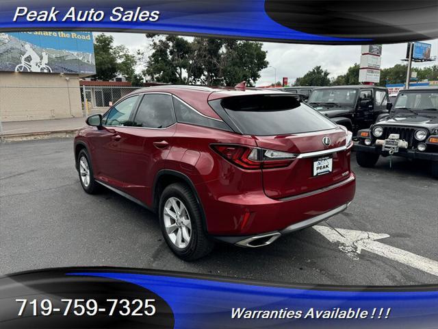 used 2016 Lexus RX 350 car, priced at $22,997