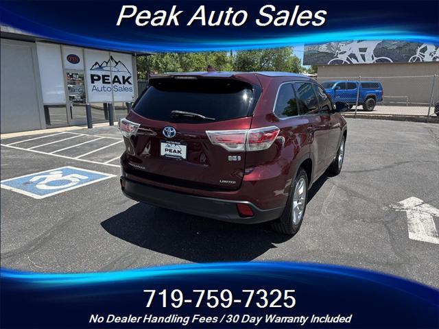used 2016 Toyota Highlander Hybrid car, priced at $21,599