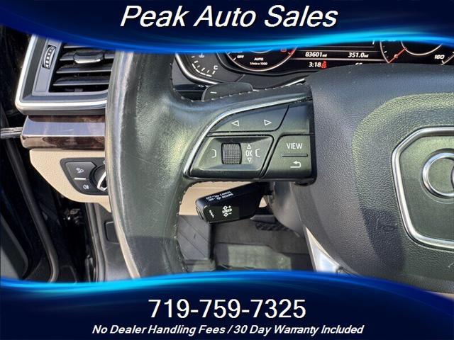 used 2018 Audi Q5 car, priced at $17,995