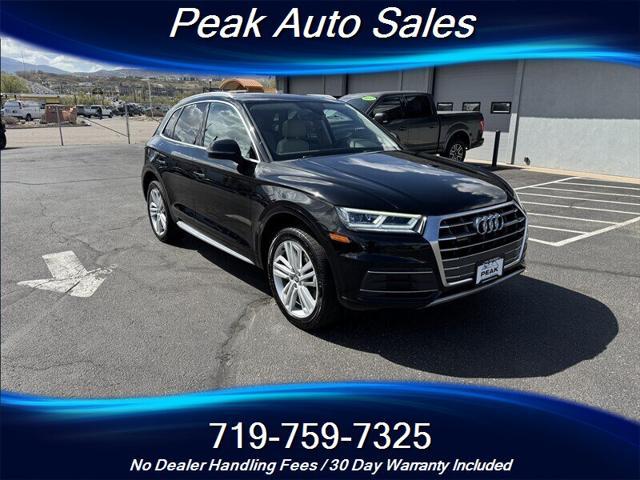 used 2018 Audi Q5 car, priced at $17,995