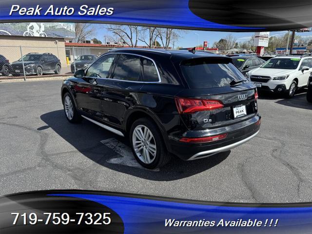 used 2018 Audi Q5 car, priced at $17,995