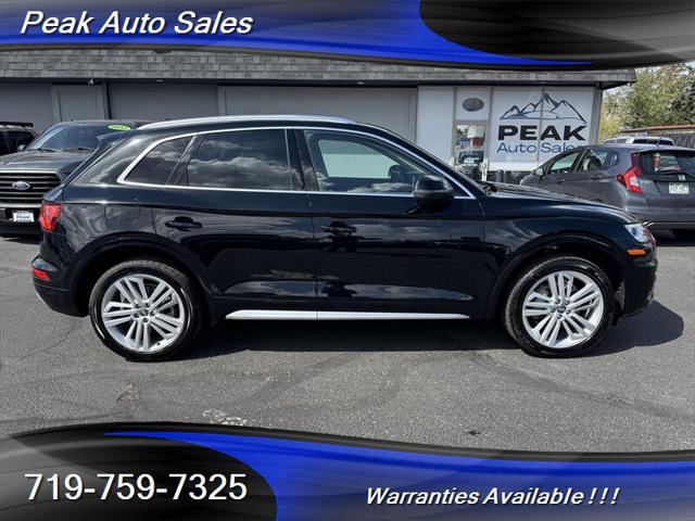 used 2018 Audi Q5 car, priced at $17,995
