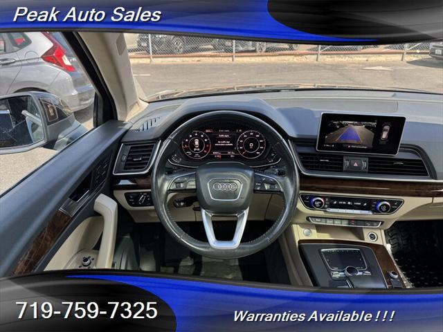 used 2018 Audi Q5 car, priced at $17,995