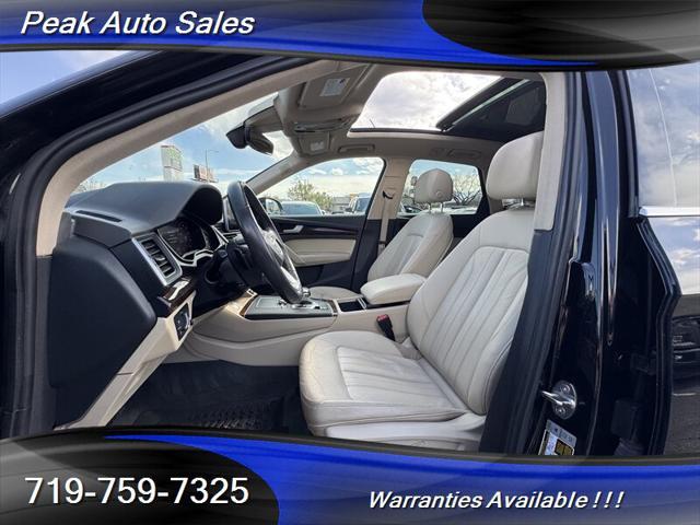 used 2018 Audi Q5 car, priced at $17,995
