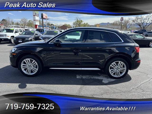 used 2018 Audi Q5 car, priced at $17,995