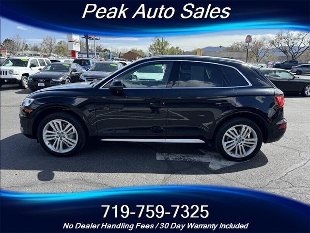 used 2018 Audi Q5 car, priced at $17,995