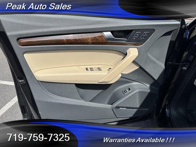 used 2018 Audi Q5 car, priced at $17,995
