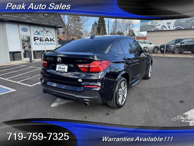 used 2017 BMW X4 car, priced at $23,995