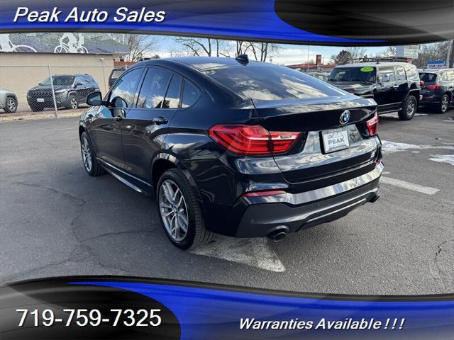 used 2017 BMW X4 car, priced at $23,995