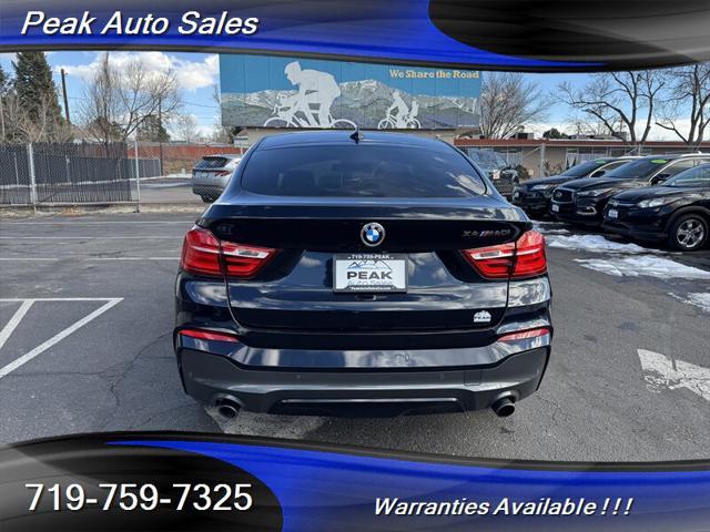 used 2017 BMW X4 car, priced at $23,995