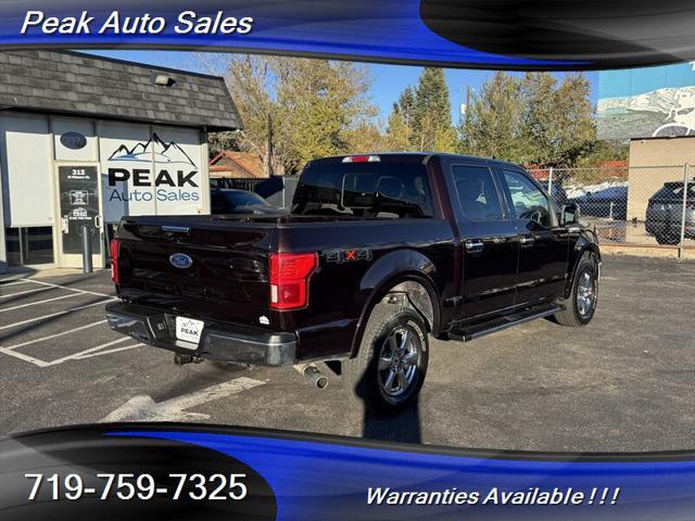 used 2018 Ford F-150 car, priced at $36,995