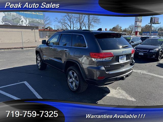 used 2015 Jeep Grand Cherokee car, priced at $14,996