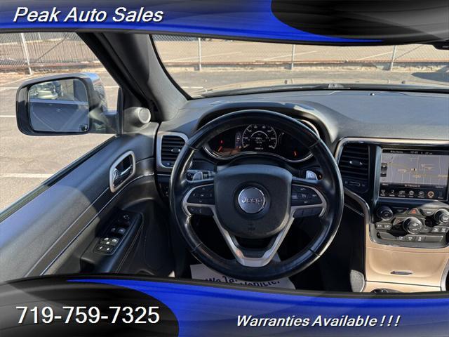 used 2015 Jeep Grand Cherokee car, priced at $14,996