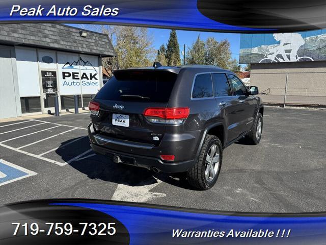 used 2015 Jeep Grand Cherokee car, priced at $14,996