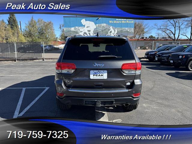 used 2015 Jeep Grand Cherokee car, priced at $14,996