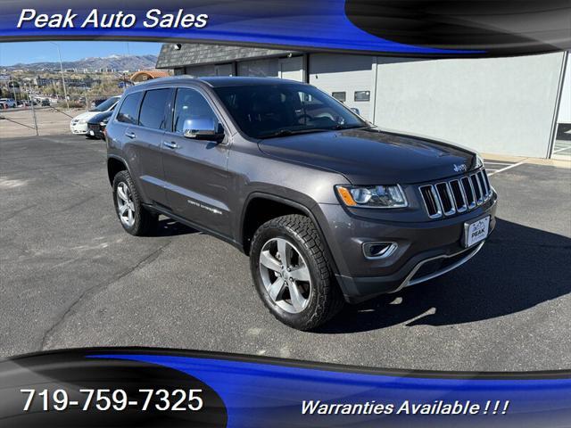 used 2015 Jeep Grand Cherokee car, priced at $14,996