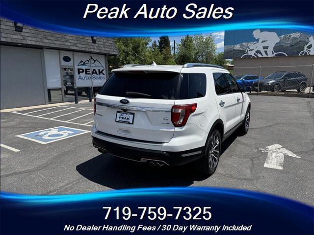 used 2018 Ford Explorer car, priced at $18,799