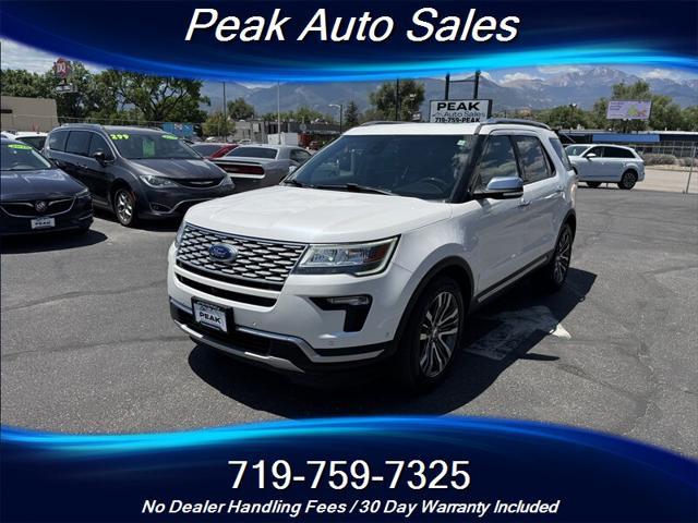 used 2018 Ford Explorer car, priced at $18,799