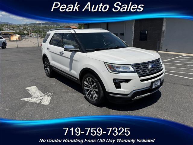 used 2018 Ford Explorer car, priced at $18,799