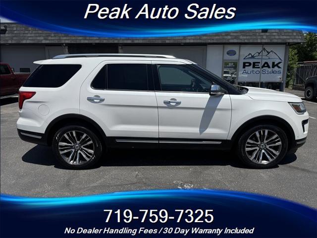 used 2018 Ford Explorer car, priced at $18,799