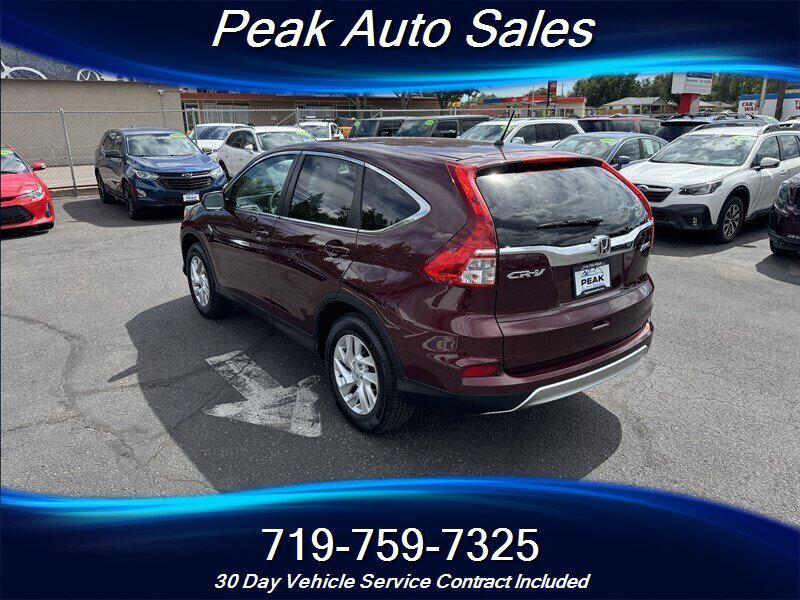 used 2015 Honda CR-V car, priced at $14,295