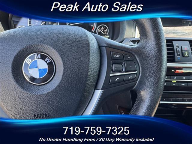 used 2017 BMW X3 car, priced at $14,995
