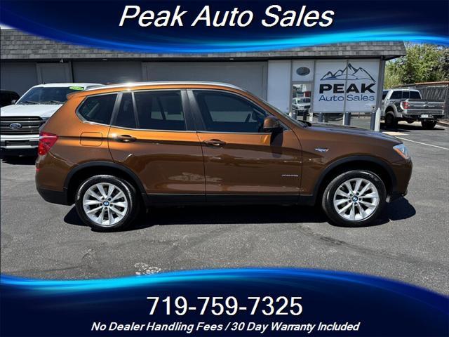 used 2017 BMW X3 car, priced at $14,995