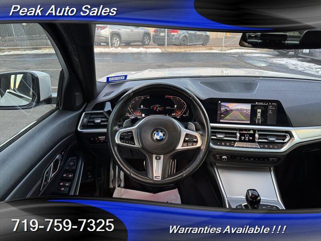 used 2019 BMW 330 car, priced at $21,995