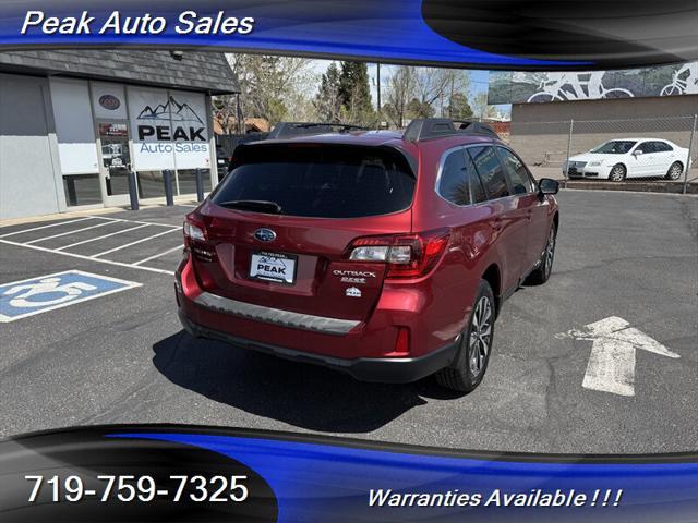 used 2015 Subaru Outback car, priced at $13,995