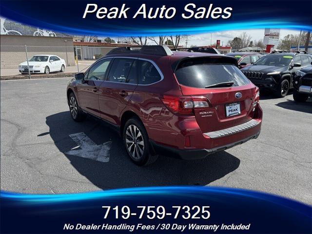 used 2015 Subaru Outback car, priced at $13,687