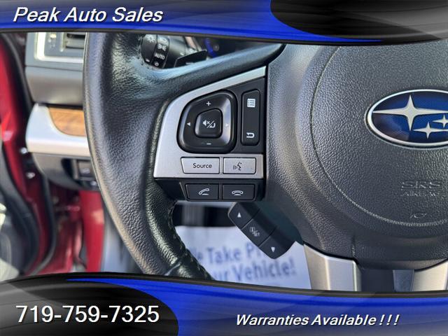 used 2015 Subaru Outback car, priced at $13,995