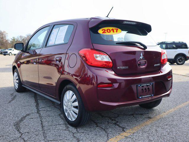 used 2017 Mitsubishi Mirage car, priced at $4,990