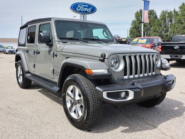 used 2021 Jeep Wrangler Unlimited car, priced at $33,980