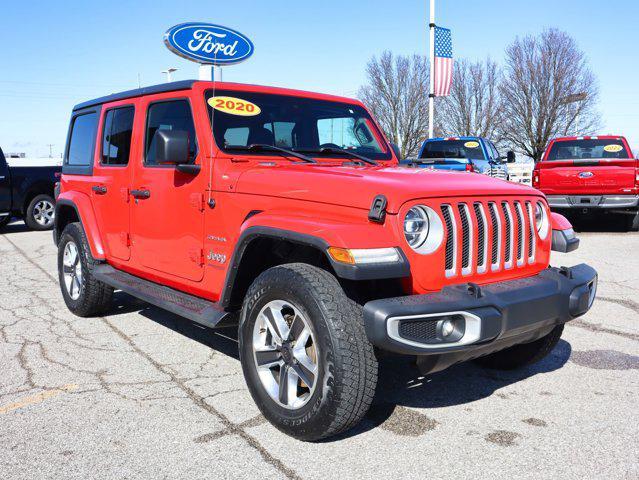 used 2020 Jeep Wrangler Unlimited car, priced at $31,995