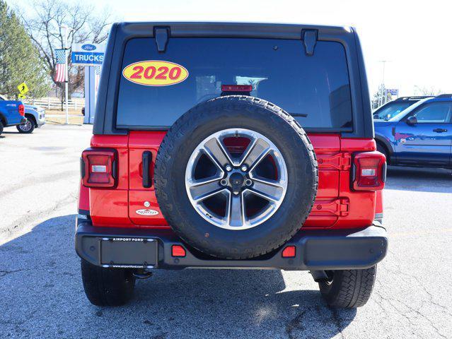 used 2020 Jeep Wrangler Unlimited car, priced at $31,995