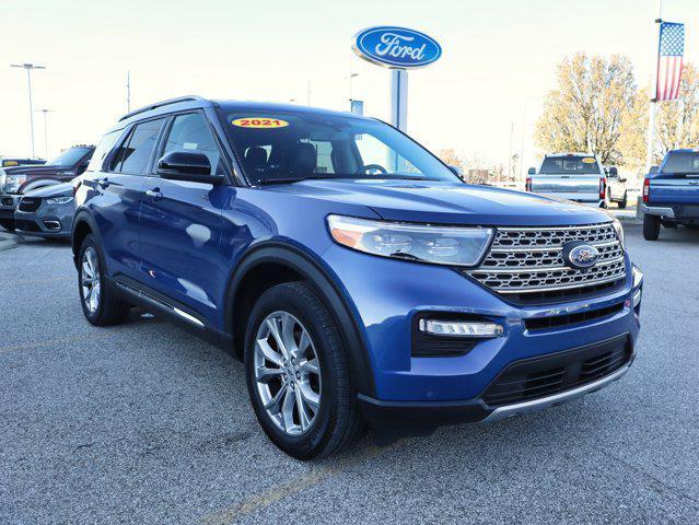 used 2021 Ford Explorer car, priced at $32,495