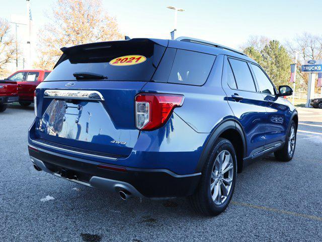 used 2021 Ford Explorer car, priced at $32,495