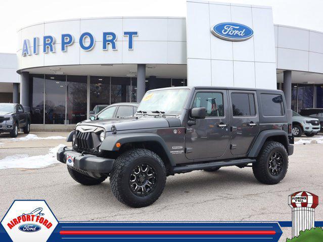 used 2016 Jeep Wrangler Unlimited car, priced at $18,995