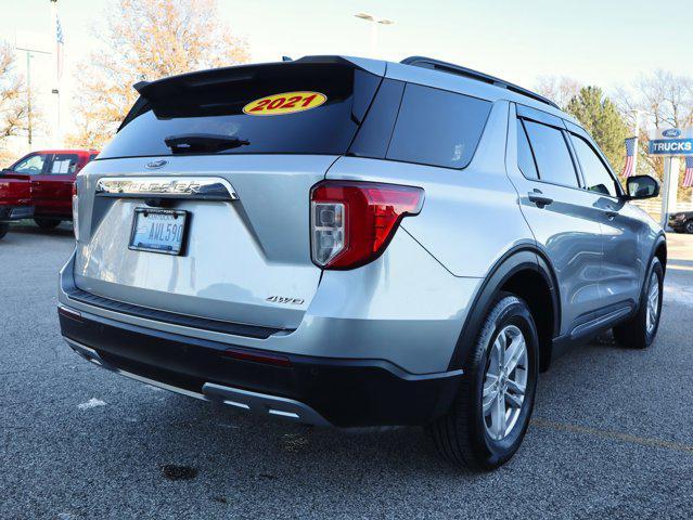 used 2021 Ford Explorer car, priced at $28,630