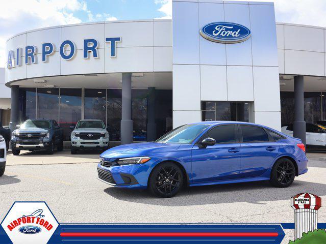 used 2022 Honda Civic car, priced at $24,695