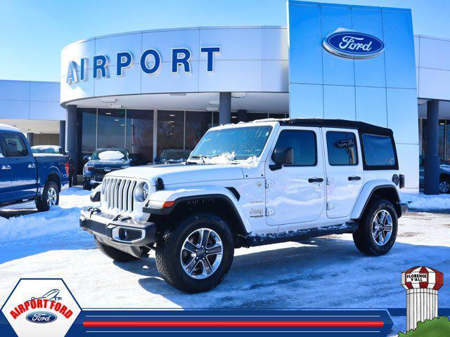 used 2021 Jeep Wrangler Unlimited car, priced at $29,645