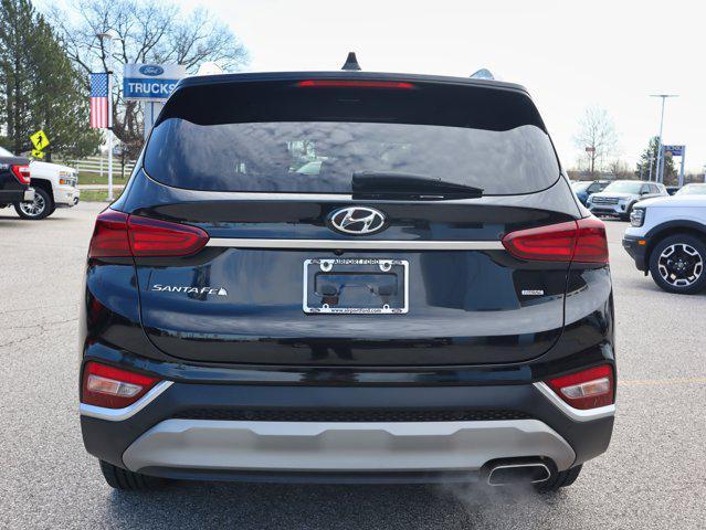 used 2020 Hyundai Santa Fe car, priced at $17,995