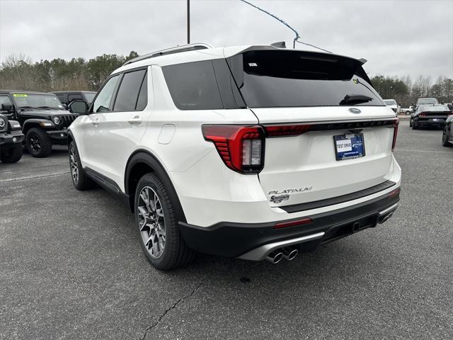 new 2025 Ford Explorer car, priced at $55,255