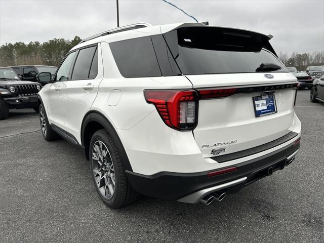 new 2025 Ford Explorer car, priced at $55,255