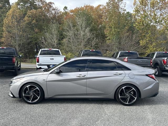 used 2021 Hyundai Elantra car, priced at $20,827