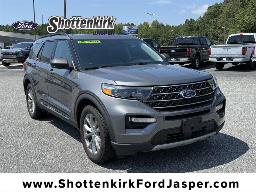 used 2022 Ford Explorer car, priced at $29,750