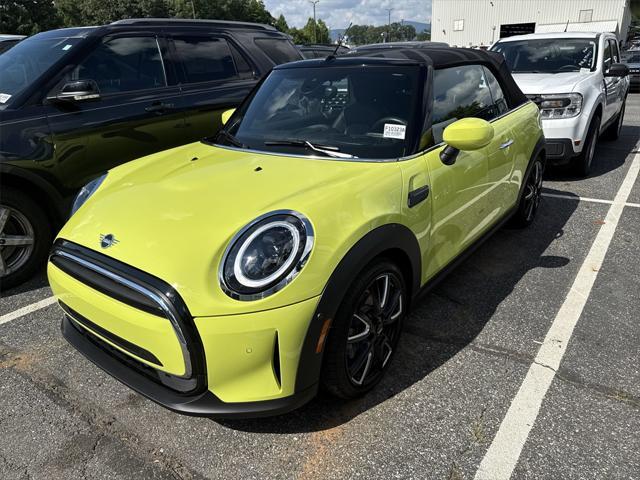used 2022 MINI Convertible car, priced at $27,500