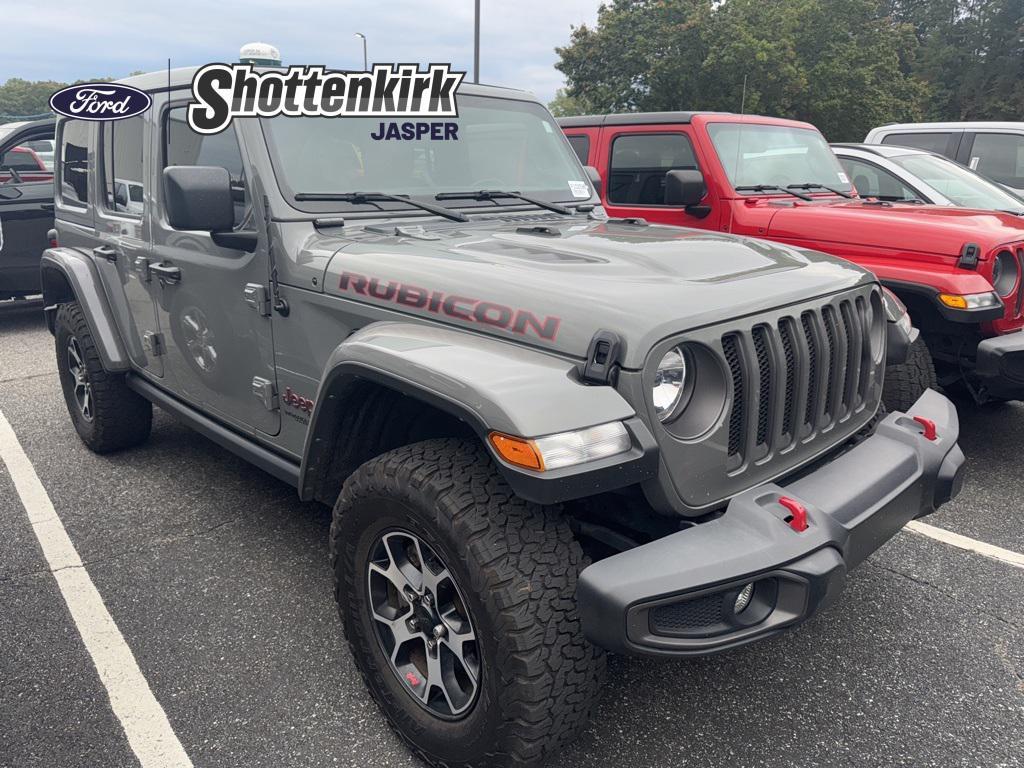 used 2021 Jeep Wrangler Unlimited car, priced at $38,350