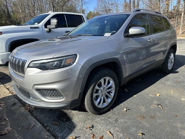 used 2021 Jeep Cherokee car, priced at $18,188